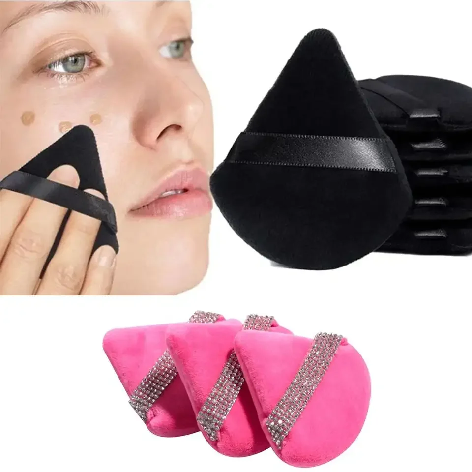 Diamond Triangle Powder Puff F - Beauty Makeup Sponge ulasan dan harga