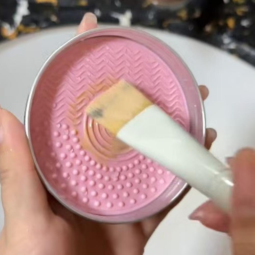 Heart-Shaped Cleansing Soap +  - Beauty Makeup Brushes ulasan dan harga