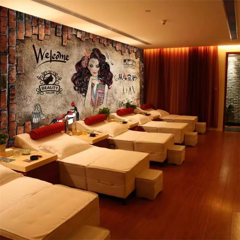 Custom wallpaper 3d murals nos - Beauty Makeup Wallpaper ulasan dan harga