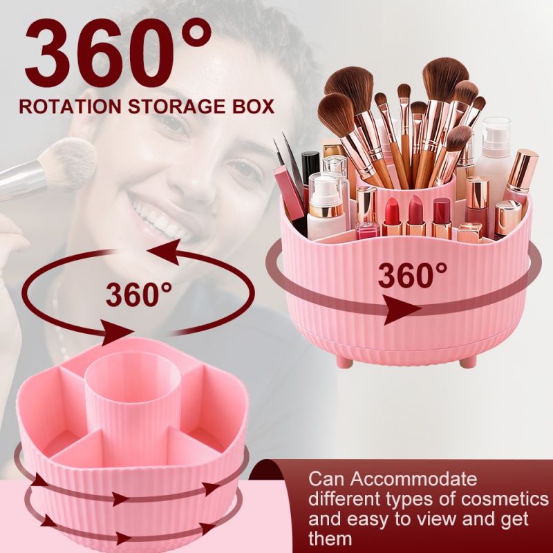 360° Rotating Makeup Tool Stor - Beauty Makeup Lipstick ulasan dan harga