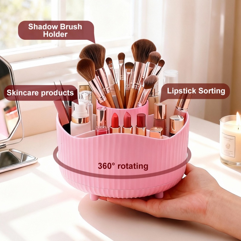 360° Rotating Makeup Tool Stor - Beauty Makeup Lipstick ulasan dan harga