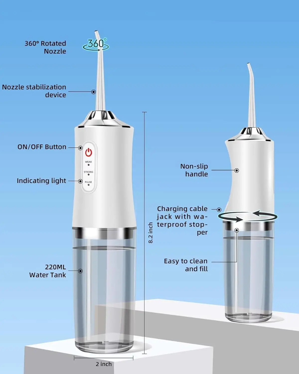 Oral Irrigator Portable Water  - Micellar Water Cleanser ulasan dan harga