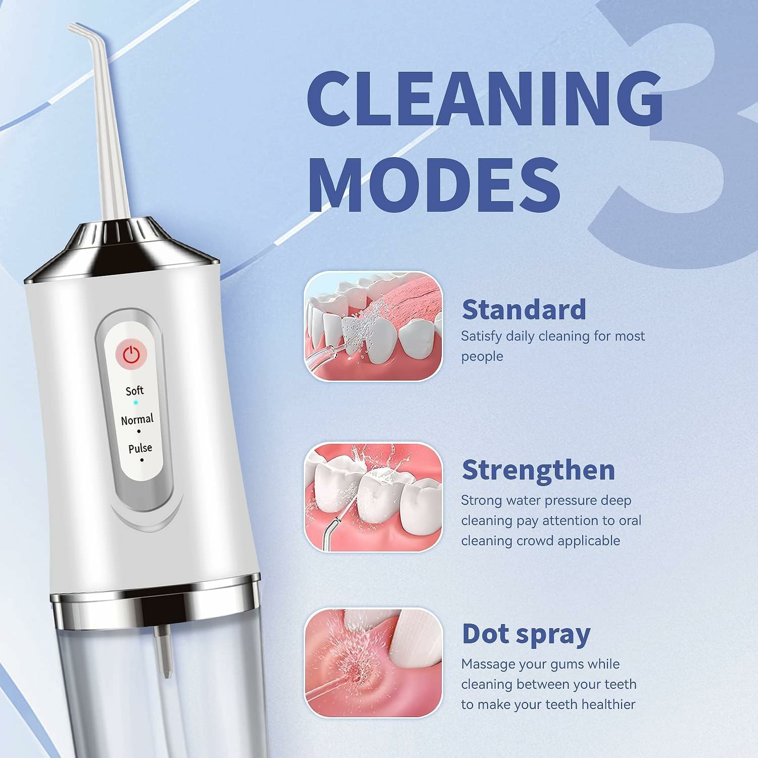 Dental Irrigator Water Flosser - Micellar Water Cleanser ulasan dan harga