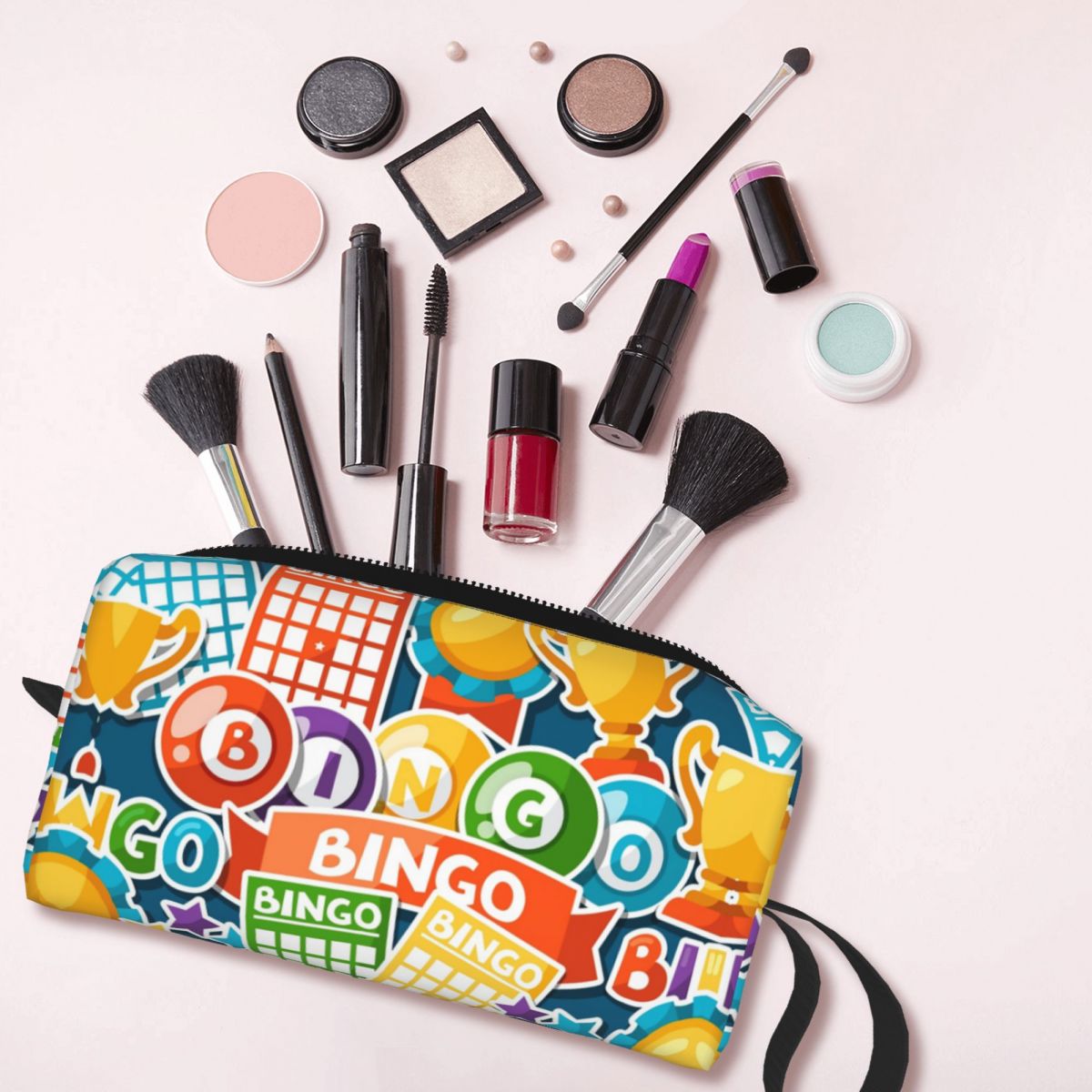 Custom Travel Bingo Paper Game - Beauty Makeup Game ulasan dan harga