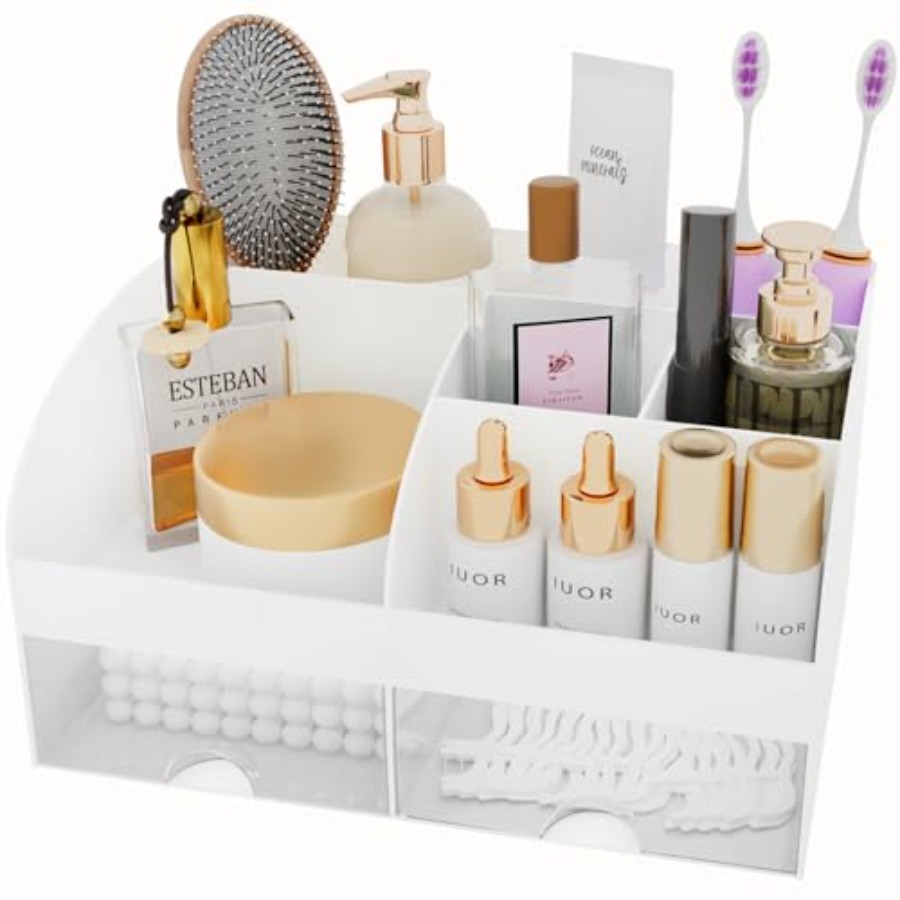 Makeup Organizer with Drawers, - Beauty Makeup Lipstick ulasan dan harga