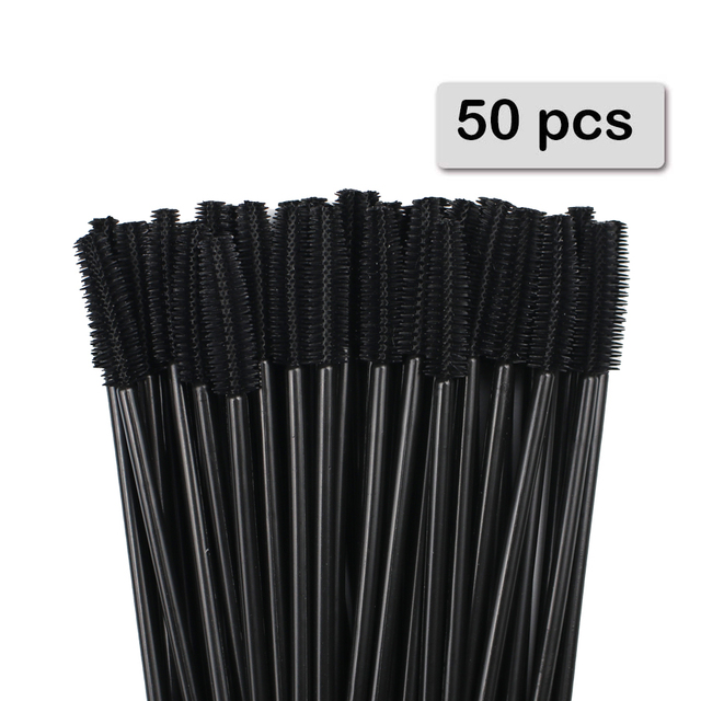 50pcs Silicone Mascara Wands A - Beauty Makeup Women ulasan dan harga