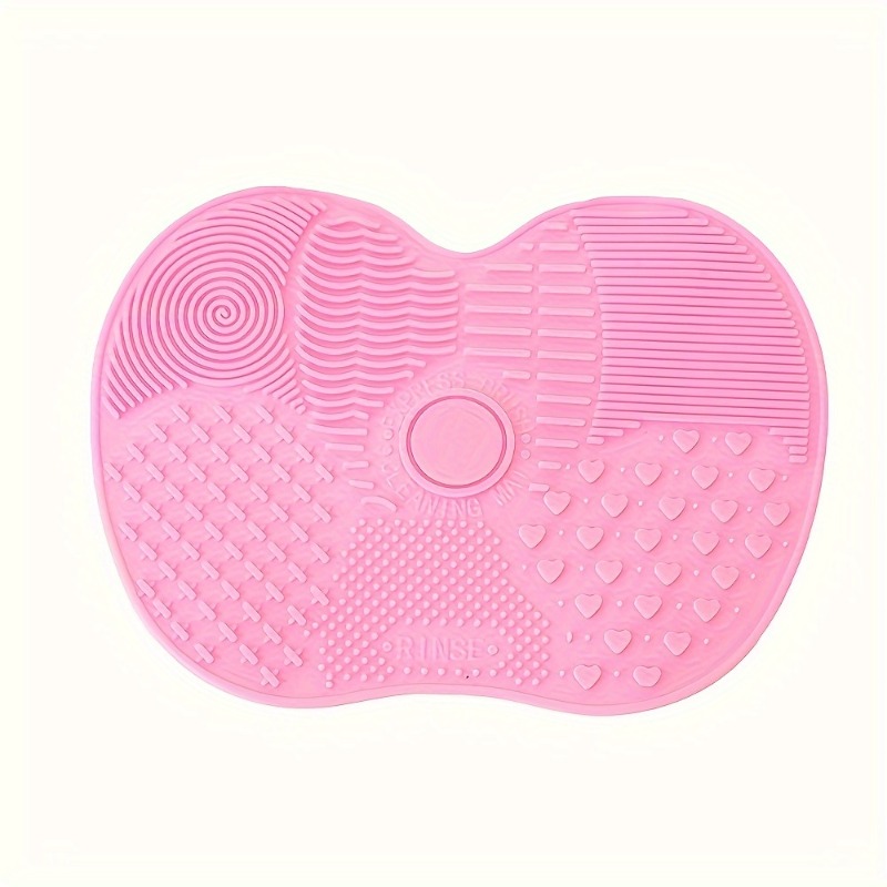 1PC-Silicone Apple Washing Pad - Beauty Makeup Brushes ulasan dan harga