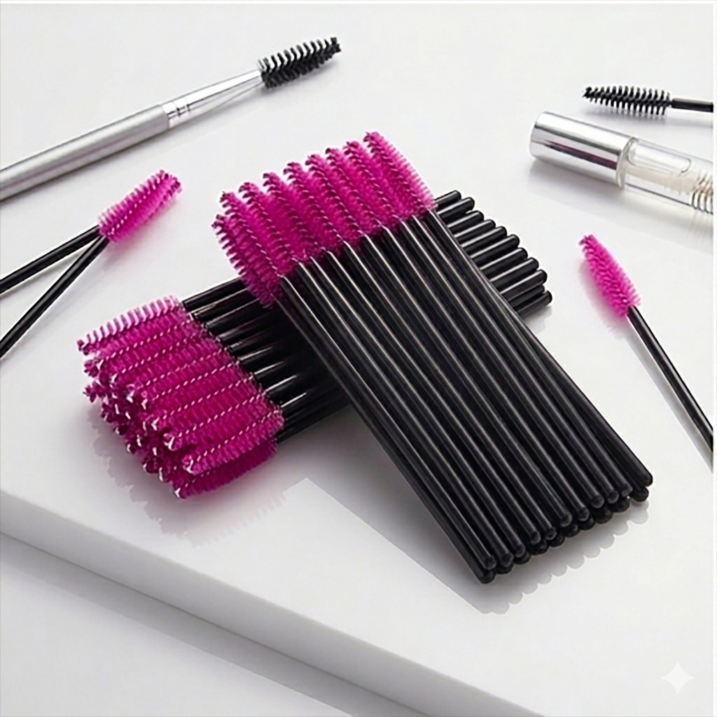 50Pcs Bulk Women Eyelash Brush - Beauty Makeup Women ulasan dan harga